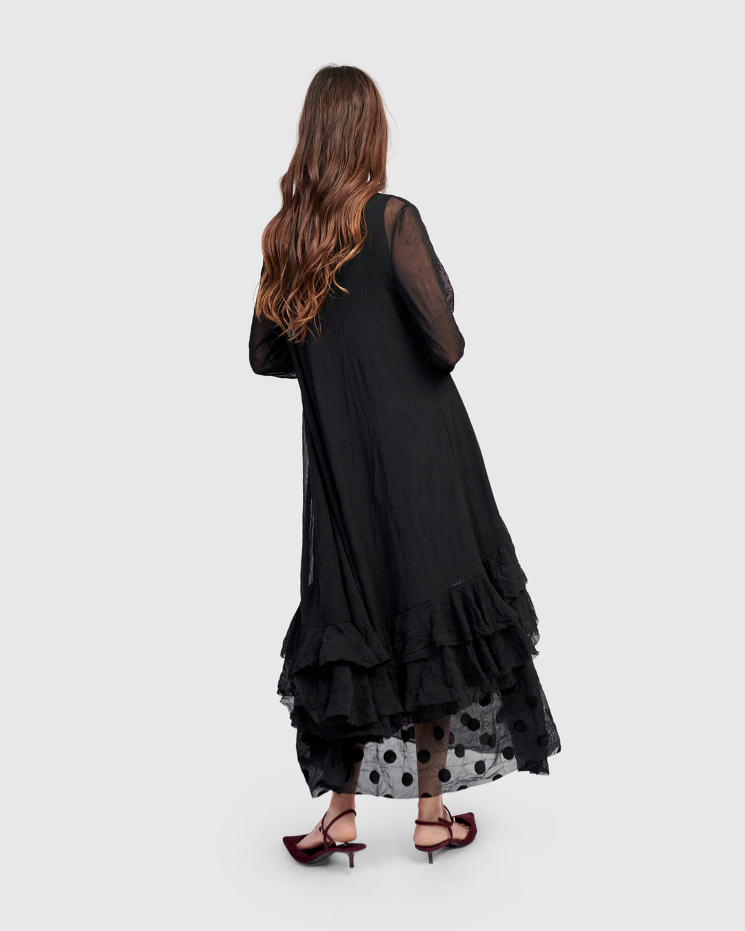 Joanie Maxi Skirt, Black – Alembika U.S