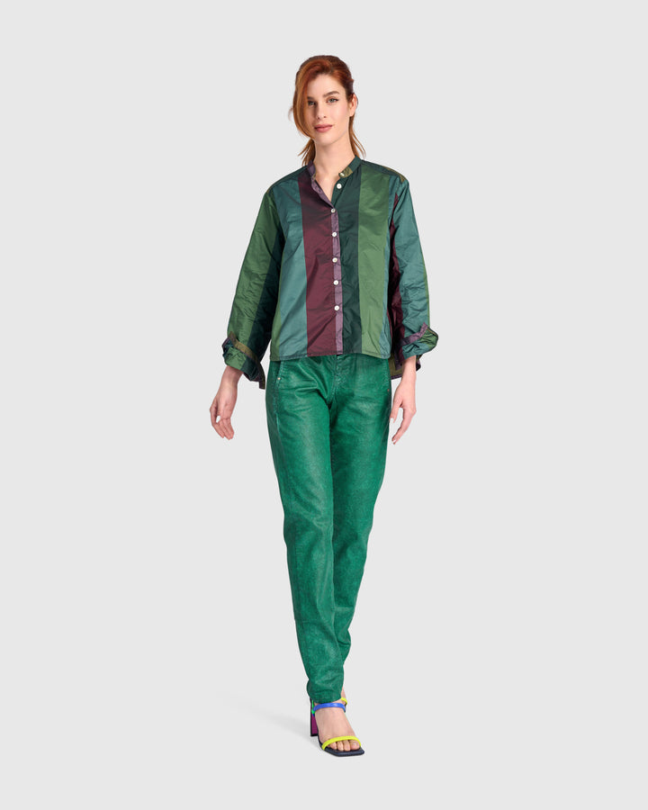 Hydra Iconic Stretch Jeans, Emerald