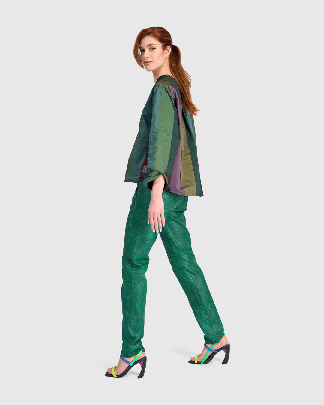 Hydra Iconic Stretch Jeans, Emerald