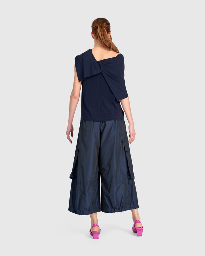 Fluid Slinky Savoir Top, Navy