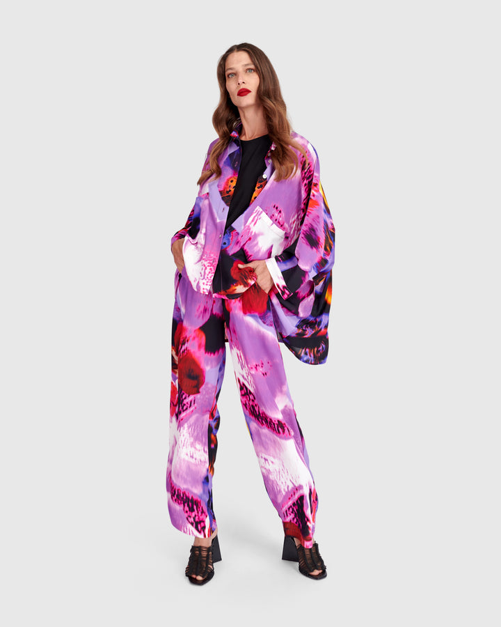 Raiden Straight Pants, Orchid