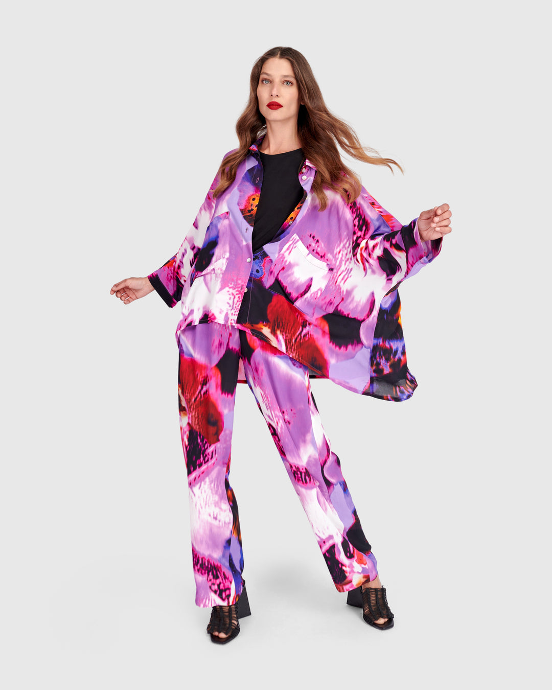 Raiden Straight Pants, Orchid