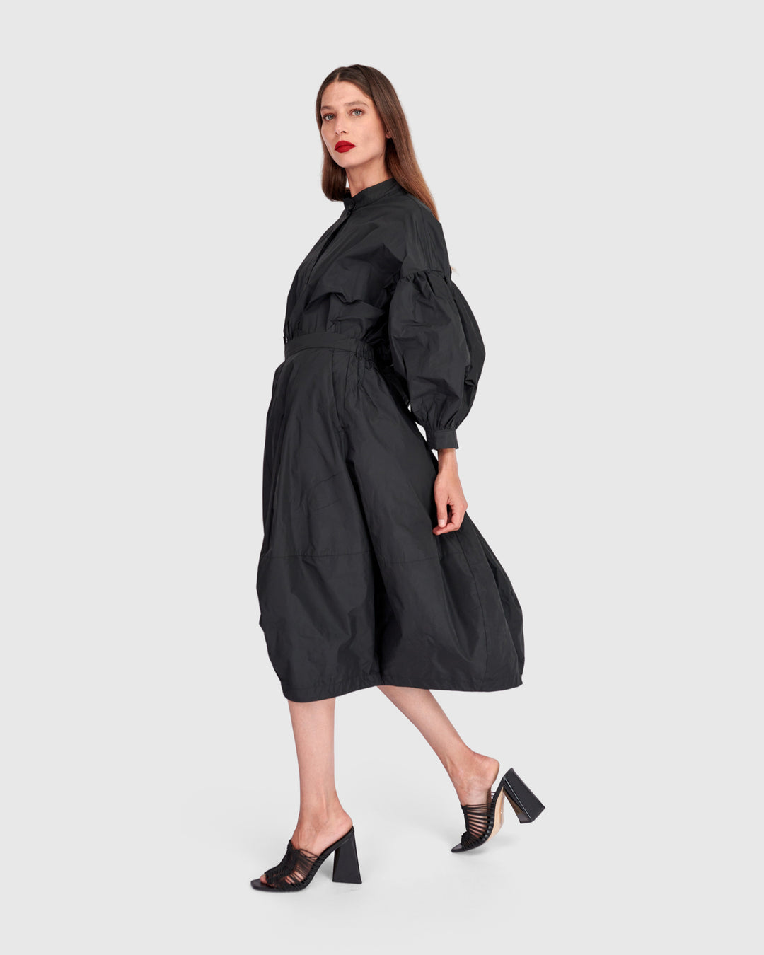 Kuro Balloon Skirt, Black