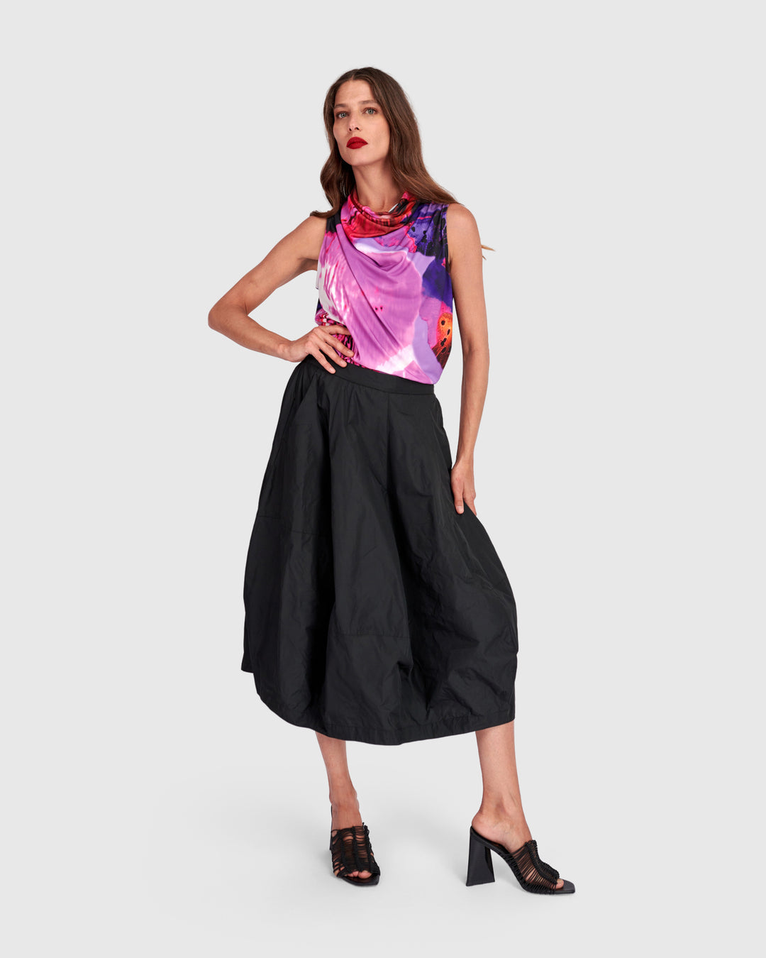 Roji Cowl Tank, Orchid