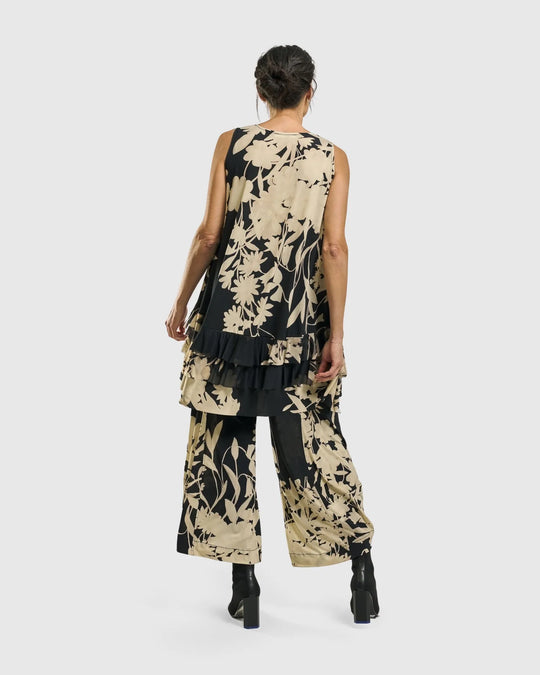Goldfinch Sleeveless Top, Floral