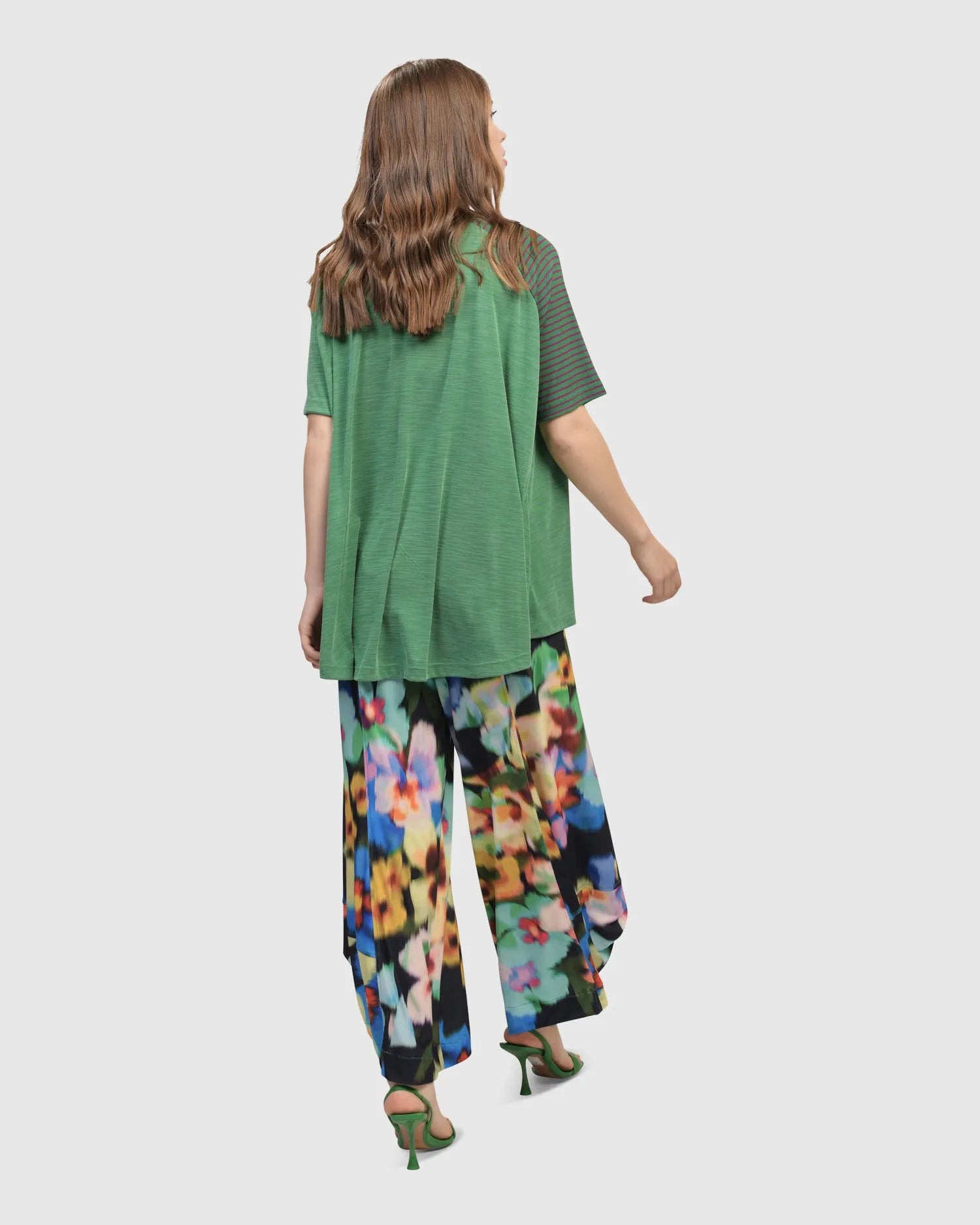 Forget-Me-Not Trapeze Top, Garden