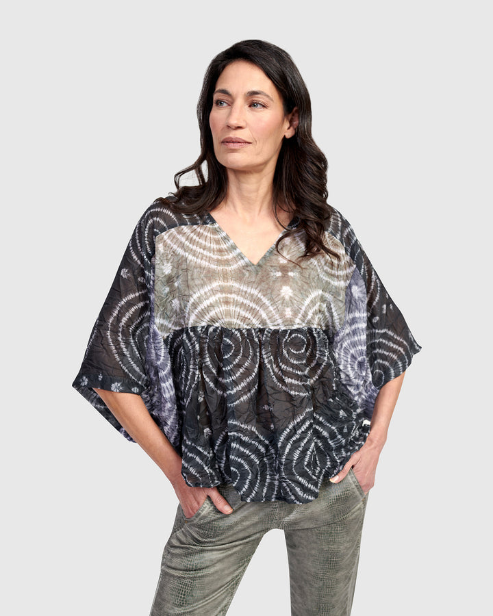 Fossil Butterfly Blouse, Celestial