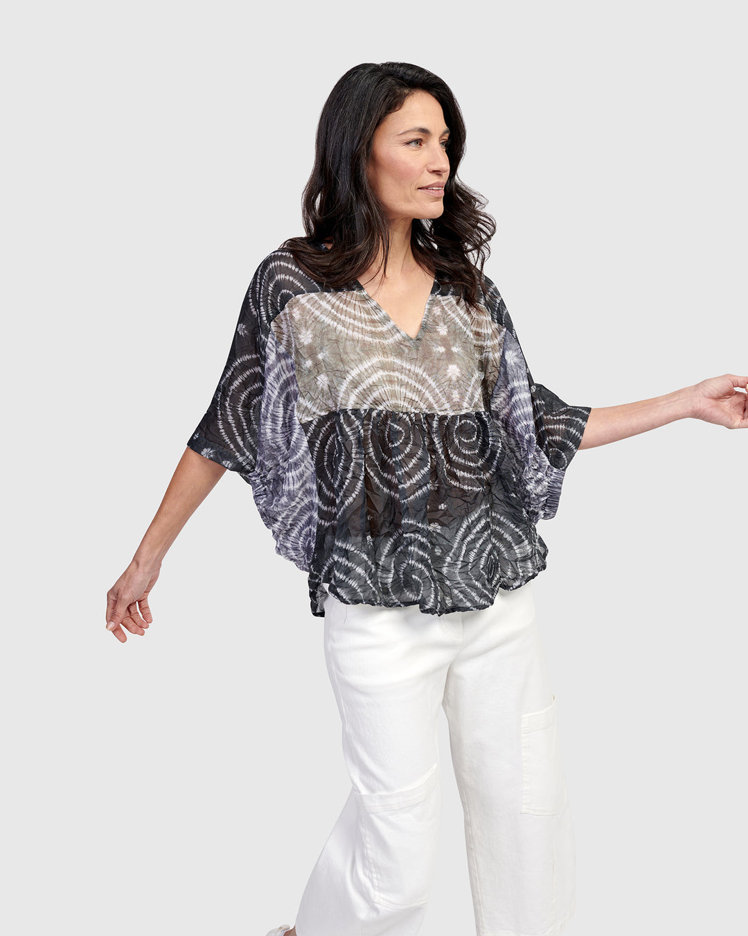 Fossil Butterfly Blouse, Celestial