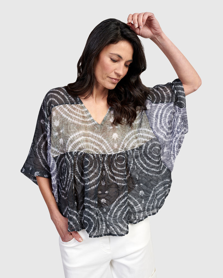 Fossil Butterfly Blouse, Celestial