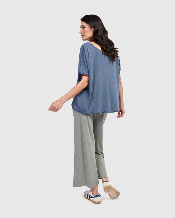 Essential Breeze Tee, Blue Mist