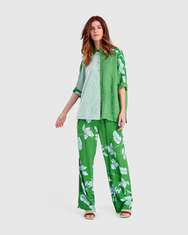 Reef Straight Pants, Waterlilly