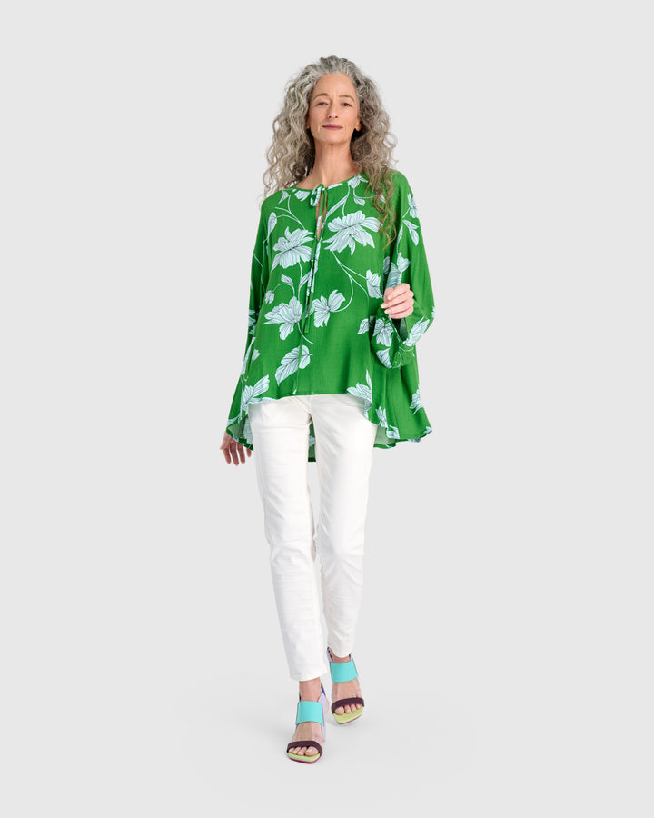 Oasis Blouse, Waterlilly