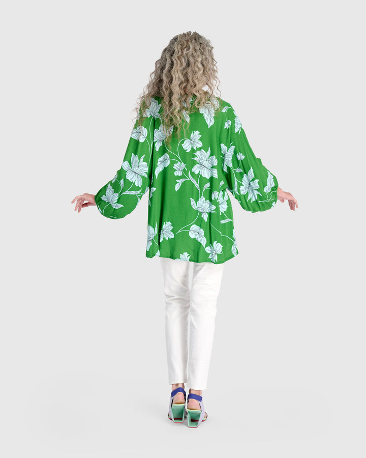 Oasis Blouse, Waterlilly