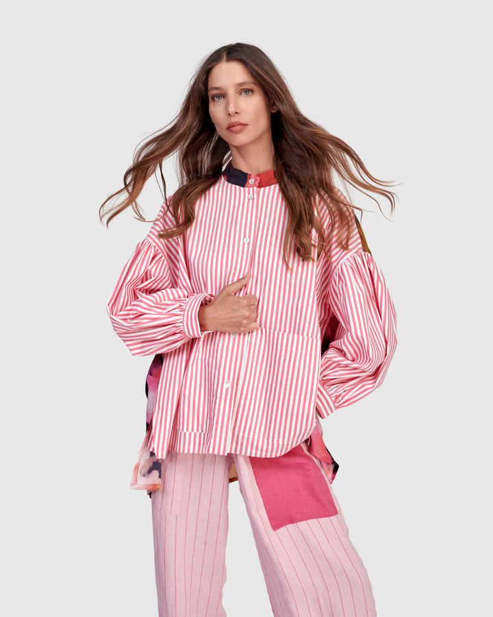 Paradise Puff Shirt, Bloom