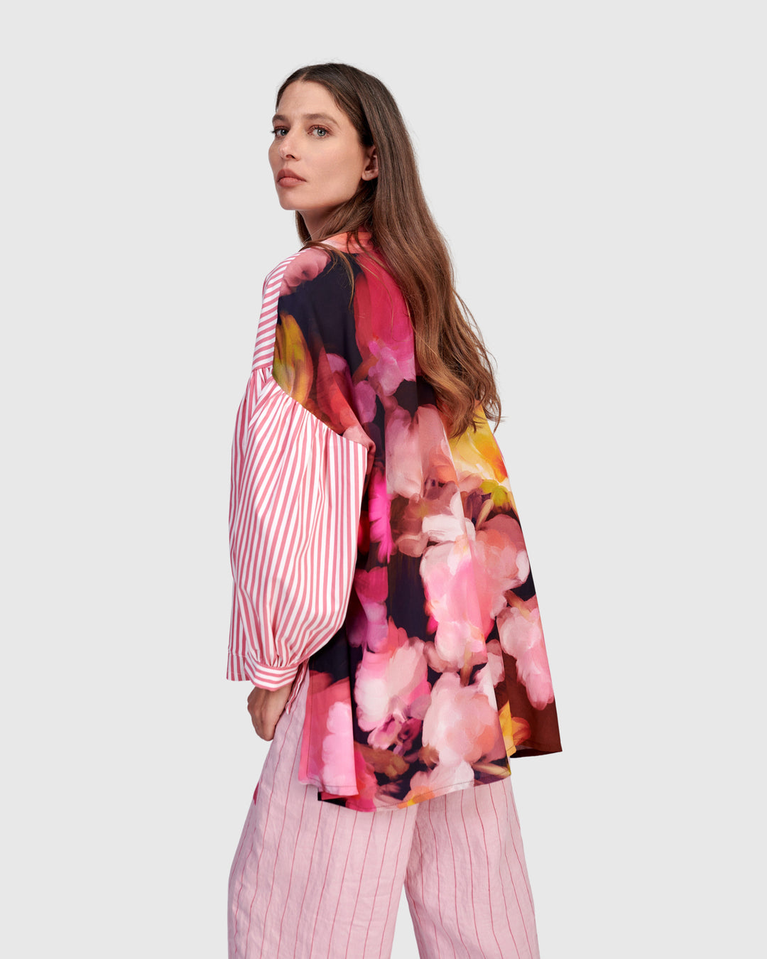 Paradise Puff Shirt, Bloom