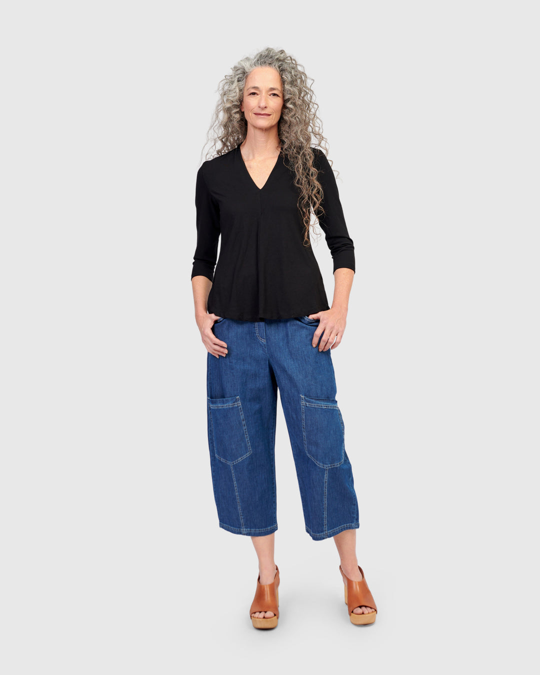 Palma Capri Pants, Denim