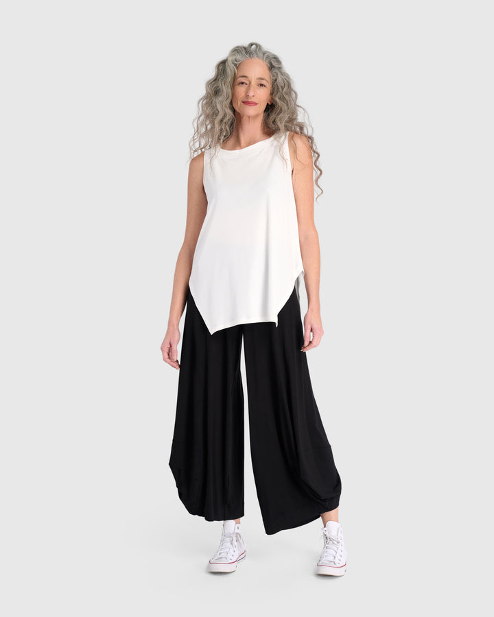 Essential Punto Pants, Black