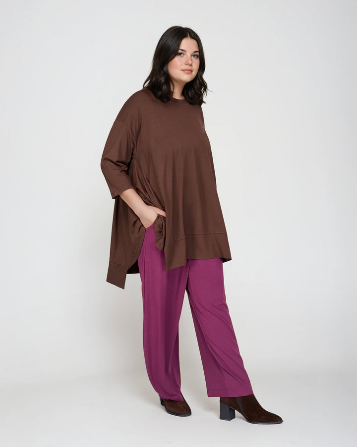 Essential Flow Pants, Sangria