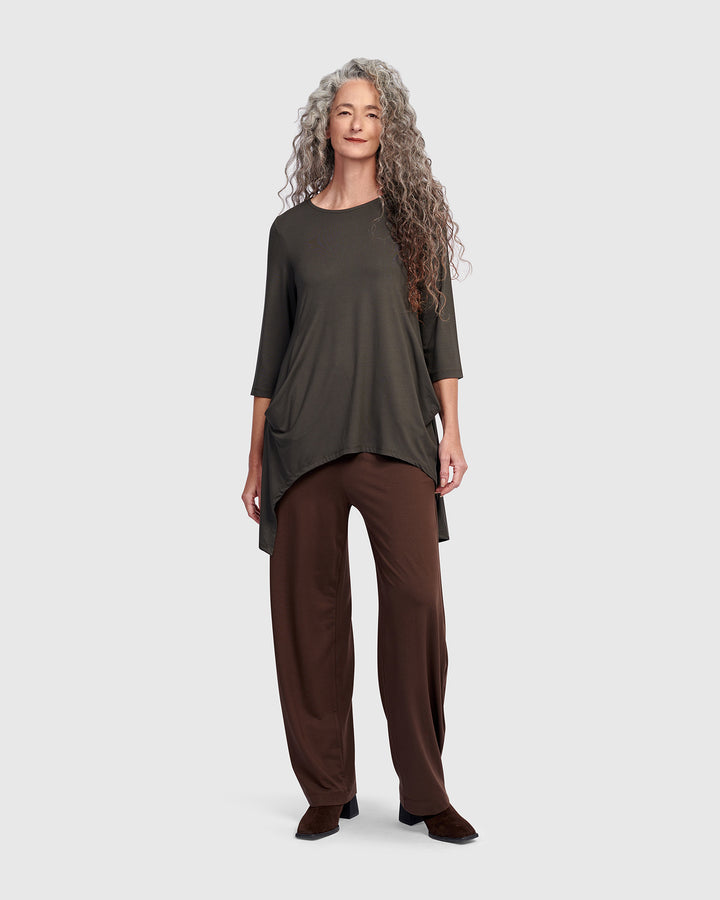 Essential Flow Pants, Umber