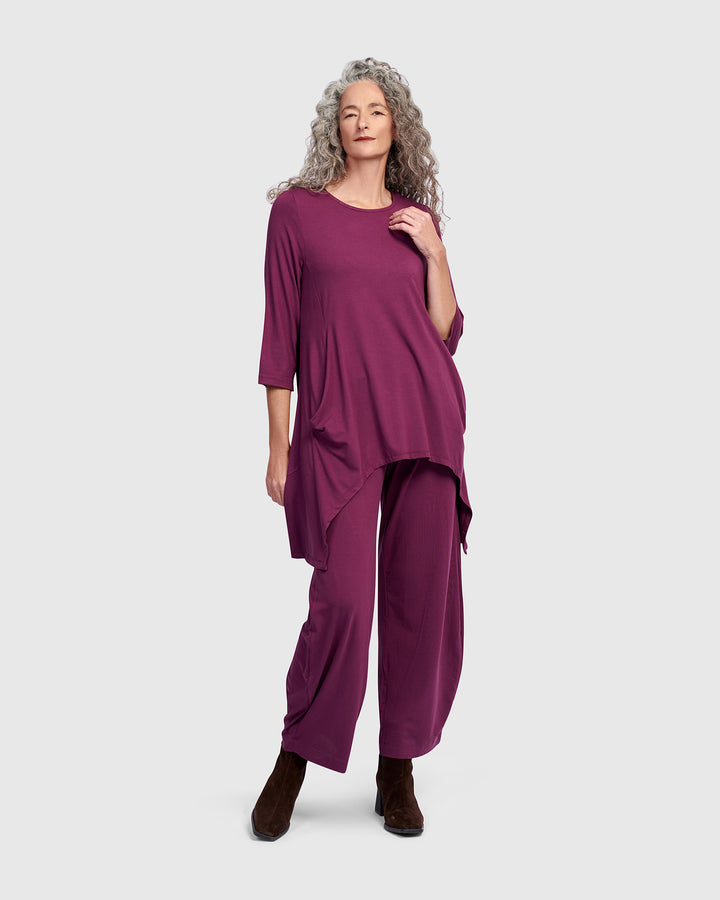 Essential Flow Pants, Sangria