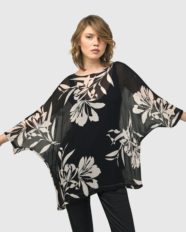 Sitting Poolside Tunic Top, Floral