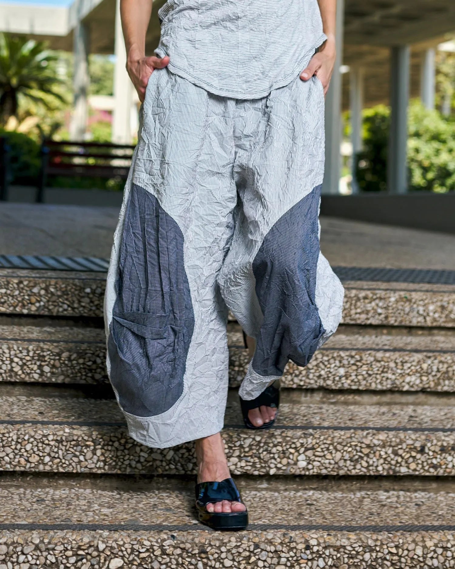 Labyrinth Pants, Stripes – Alembika U.S.