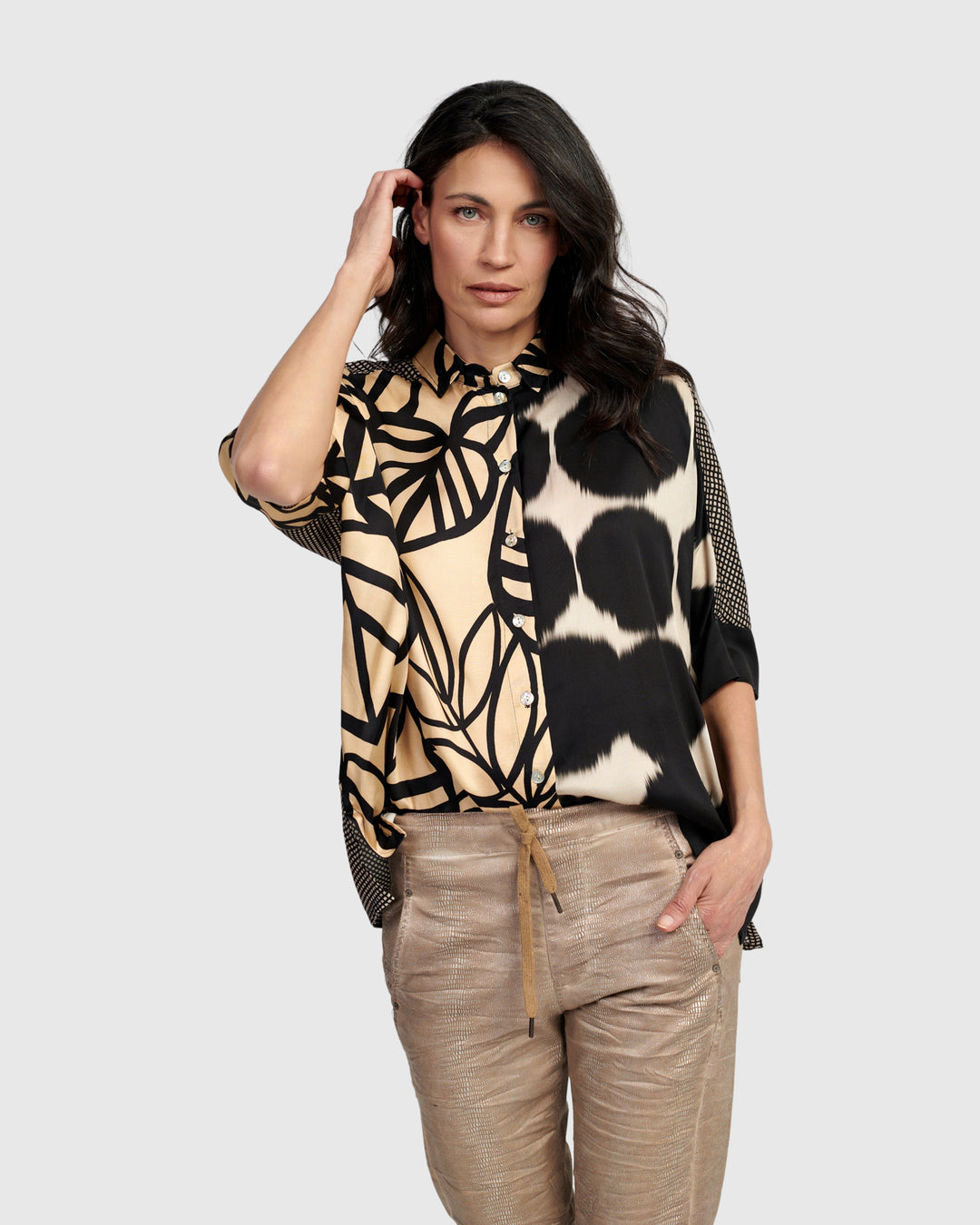 Nova Oversized Blouse, Serene