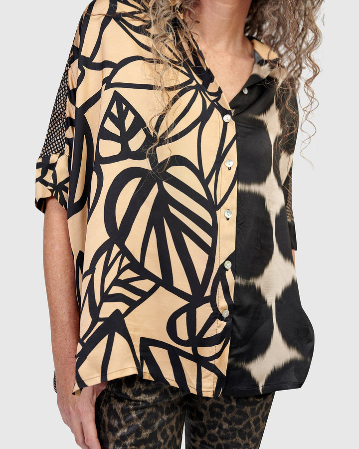 Nova Oversized Blouse, Serene