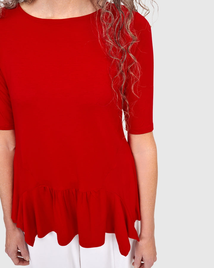 Addison Top, Red