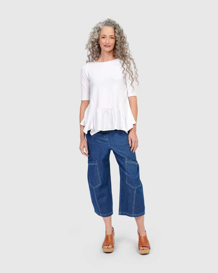 Palma Capri Pants, Denim