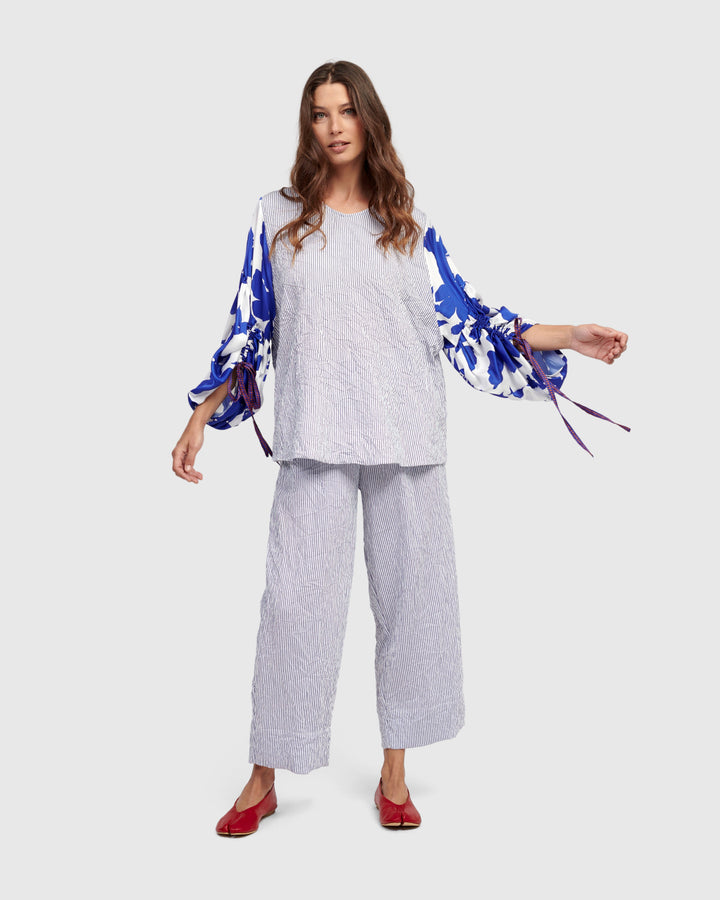 Miranda Lounge Pants, Cerulean