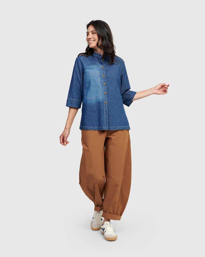 Windjammer Barrel Pants, Ochre