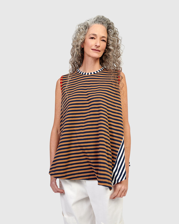 Circus Swing Top, Stripes