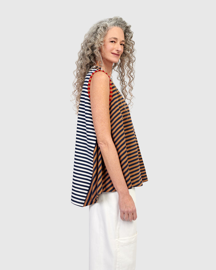 Circus Swing Top, Stripes