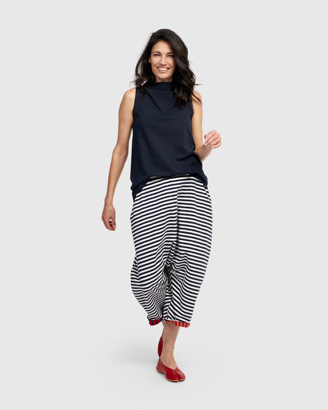 Rockaway Harem Pants, Stripes