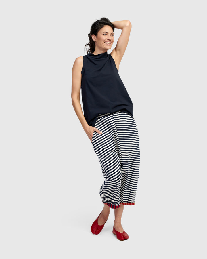 Rockaway Harem Pants, Stripes