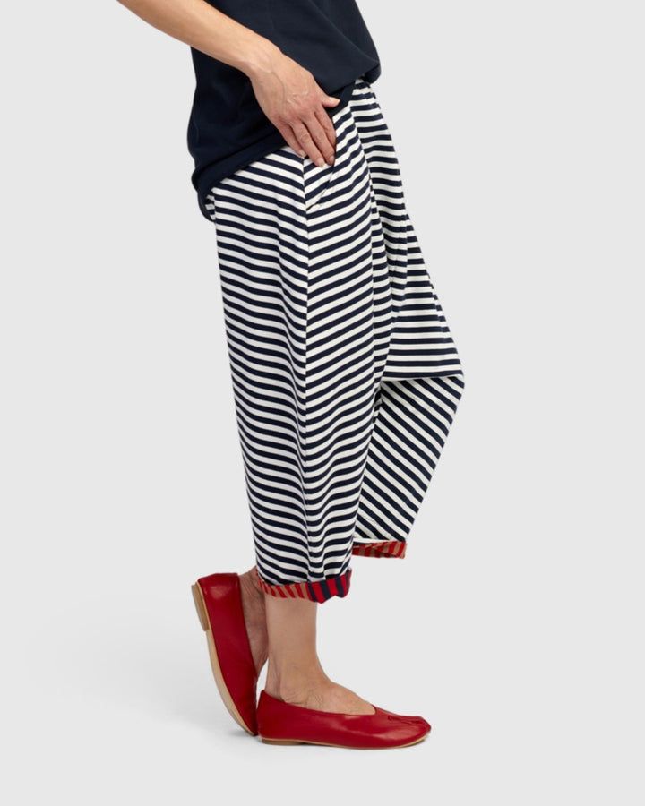 Rockaway Harem Pants, Stripes