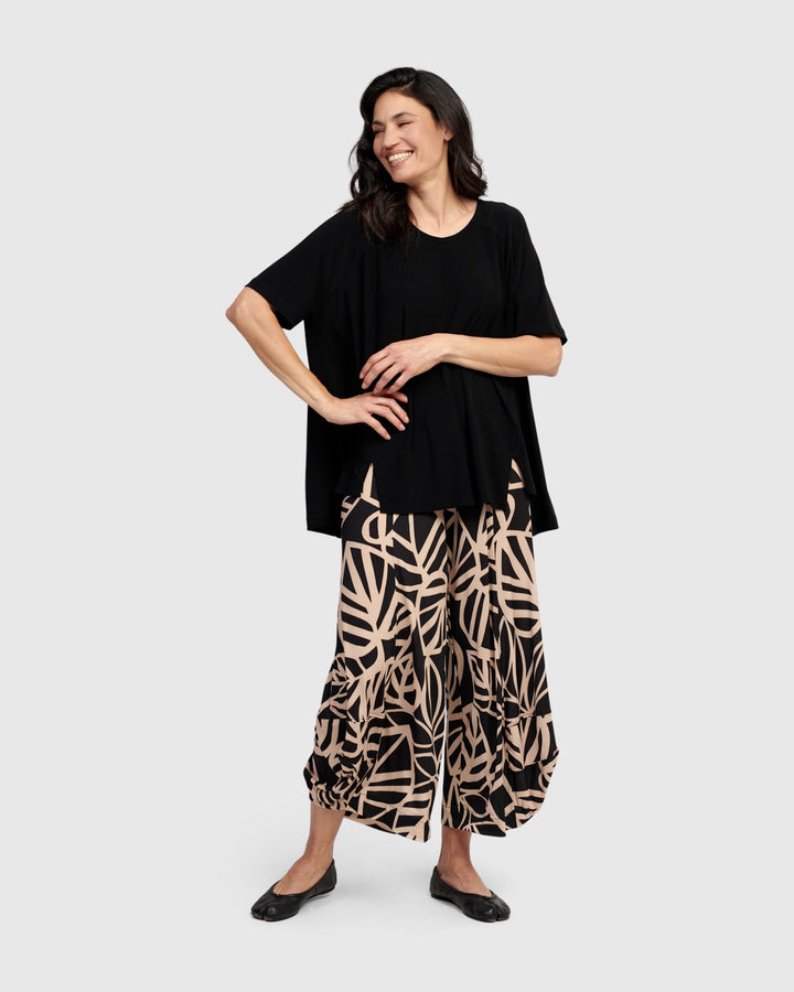 Arlene Punto Pants, Leaves