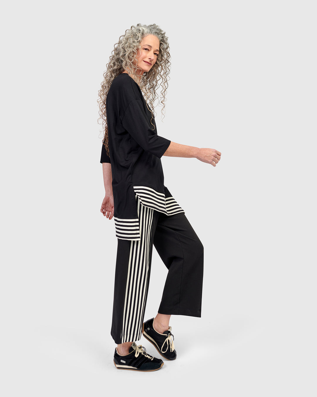 Olivia Lounge Pants, Stripe