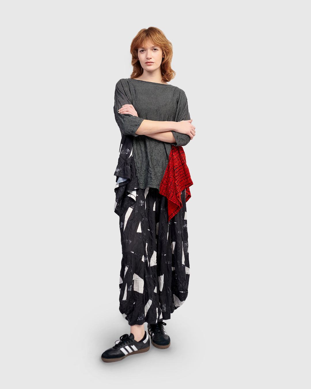 Phoenix Handkerchief Top, Red