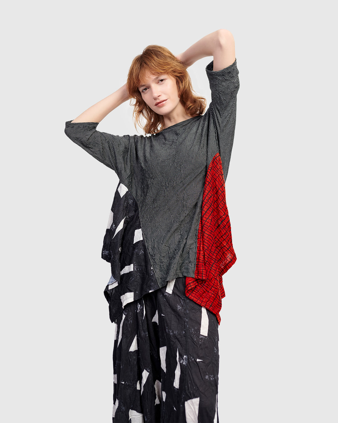 Phoenix Handkerchief Top, Red