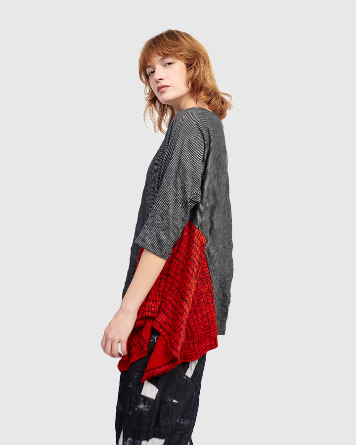 Phoenix Handkerchief Top, Red