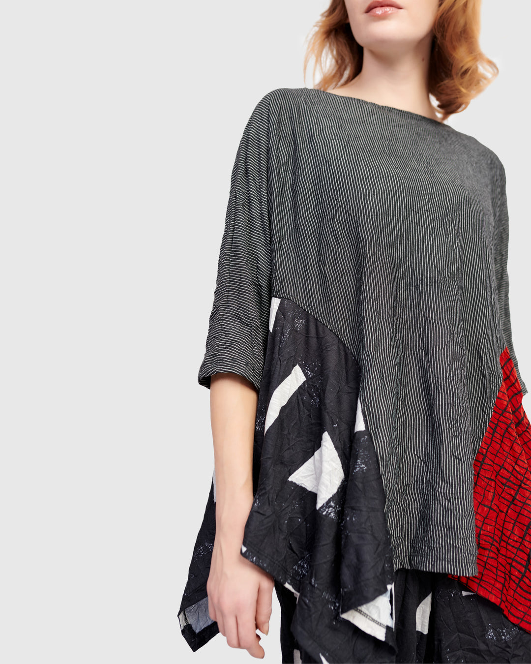 Phoenix Handkerchief Top, Red