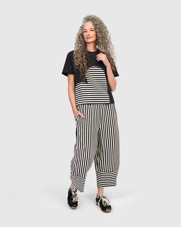 Gigi Relaxed Tee, Stripes