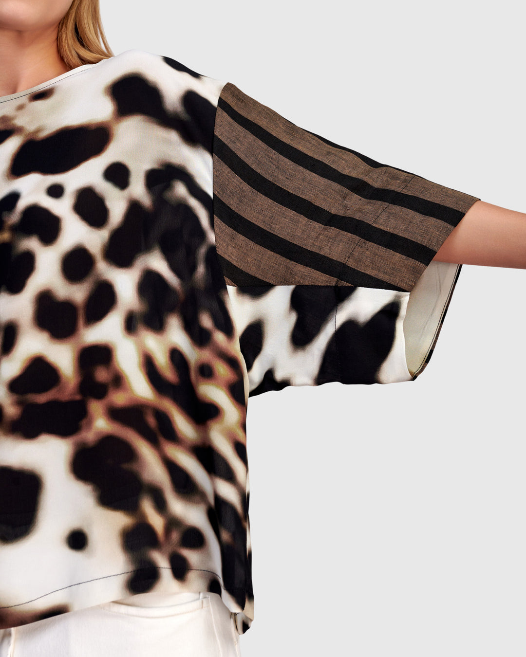Osprey Chiffon Top, Leopard