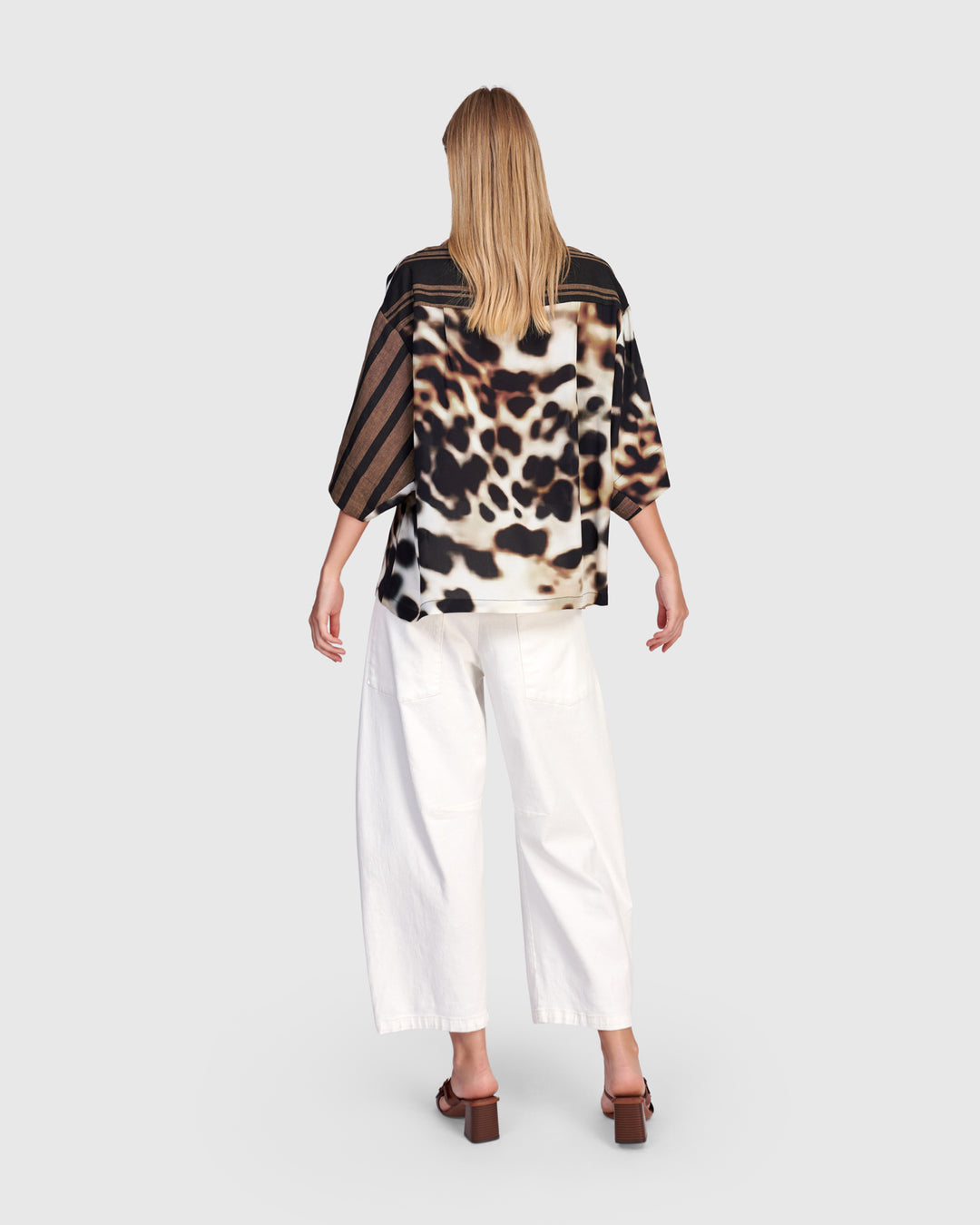 Osprey Chiffon Top, Leopard
