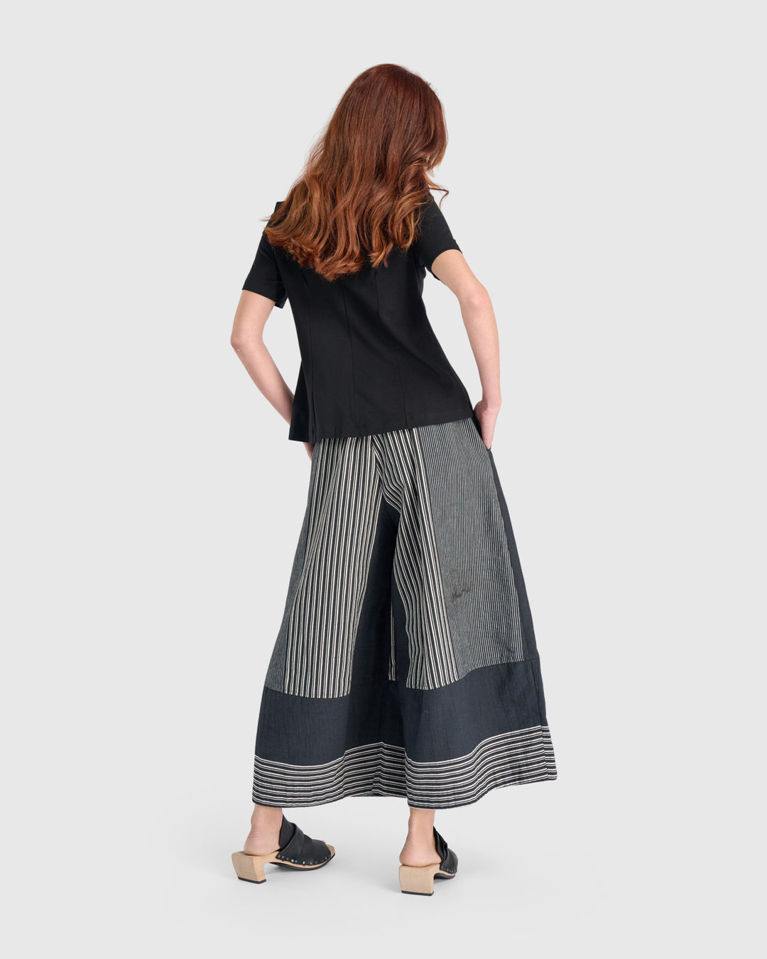 Essential Shaped Terry Tee, Black