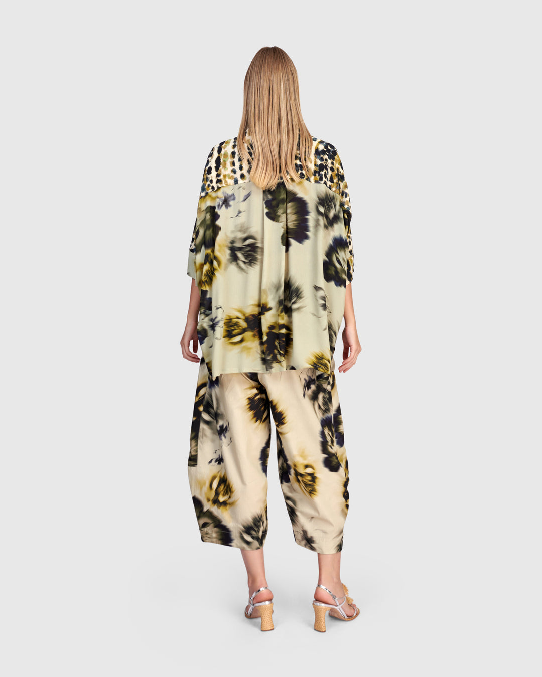 Coquina Camp Shirt, Beige Mix