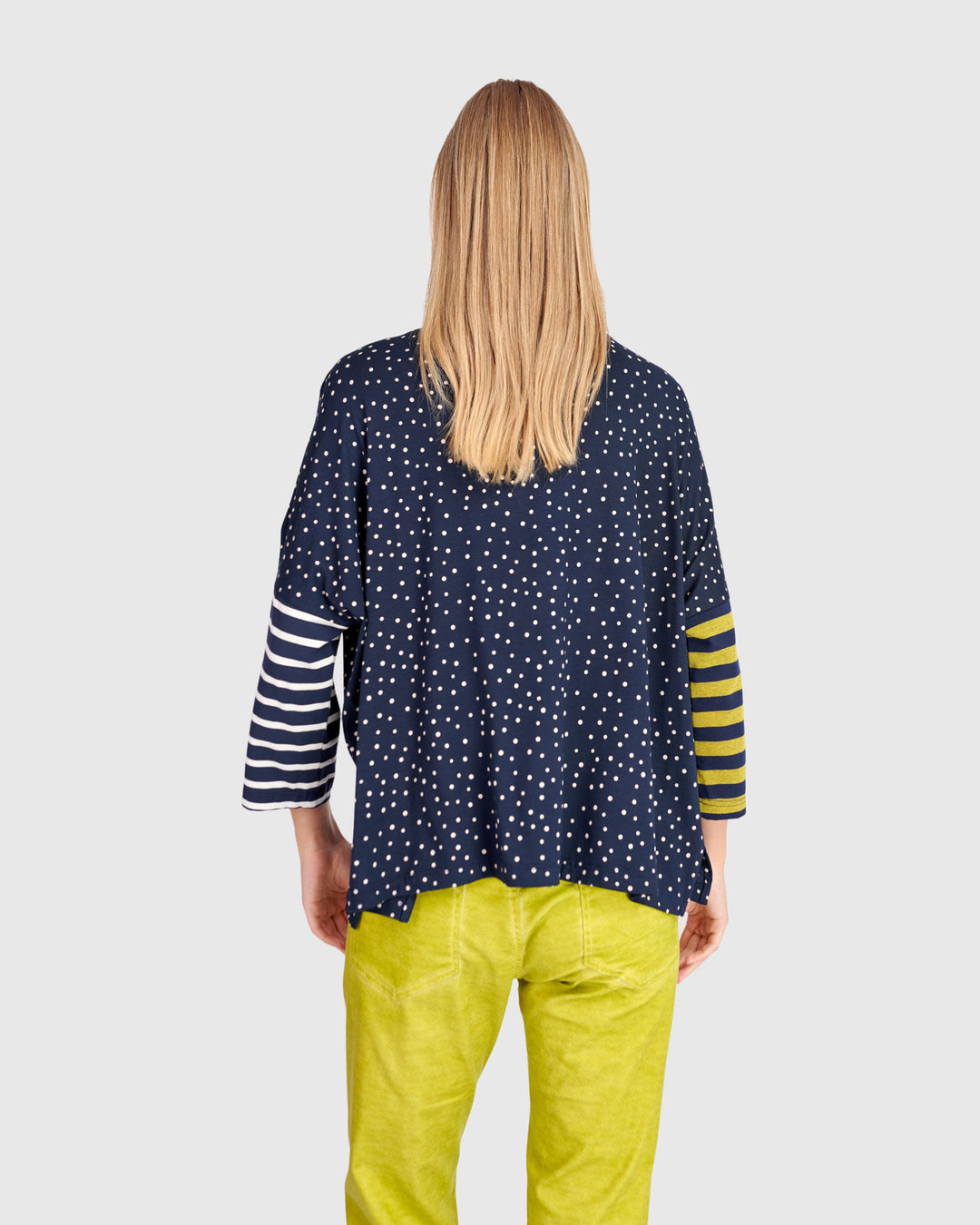 Starry Skies Boxy Tee, Navy