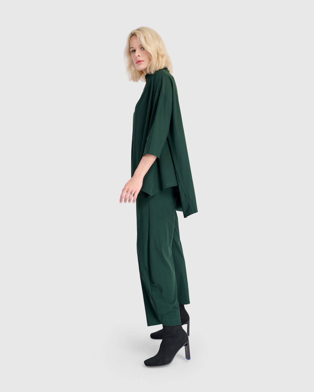 Essential Tekbika Trapeze Top, Forest